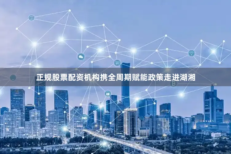 正规股票配资机构携全周期赋能政策走进湖湘