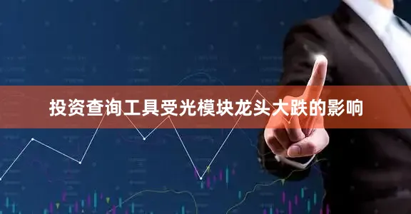 投资查询工具受光模块龙头大跌的影响